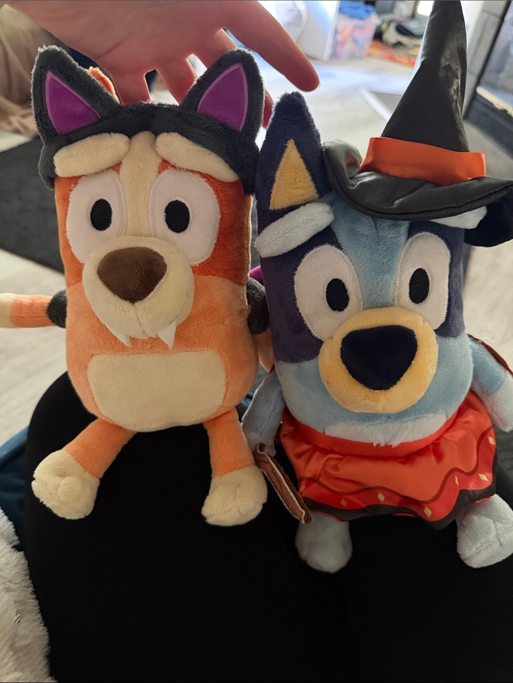 Bingo & Bluey Halloween stuffed toys sold either together $15 or individually $7 - Picture 1 of 3
